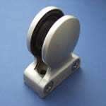 JSLC02 Pinza botón espalda plana - para cristal 10mm