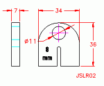 JSLR08 Inserciones de goma